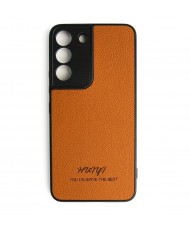 Чехол Huryl Leather Case Samsung Galaxy S22+ Brown