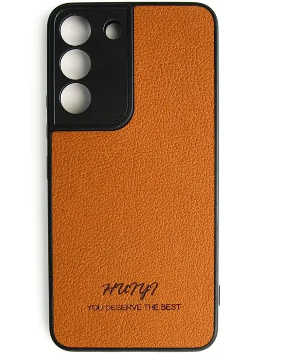 Чехол Huryl Leather Case Samsung Galaxy S22 Brown