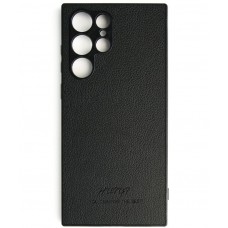 Чехол Huryl Leather Case Samsung Galaxy S22 Ultra Black