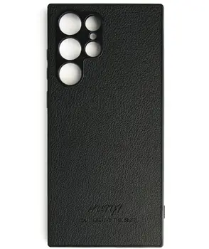 Чохол Huryl Leather Case Samsung Galaxy S22 Ultra Black
