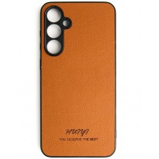 Чехол Huryl Leather Case Samsung Galaxy S23 FE Brown