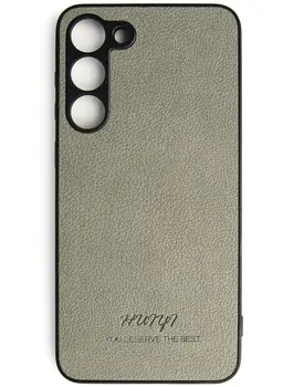 Чохол Huryl Leather Case Samsung Galaxy S23 Gray