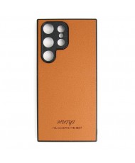 Чехол Huryl Leather Case Samsung Galaxy S23 Ultra Brown