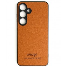 Чехол Huryl Leather Case Samsung Galaxy S24 Brown