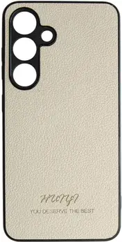 Чохол Huryl Leather Case Samsung Galaxy S24+ Cream