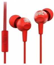 Навушники з мікрофоном JBL C100SI Red