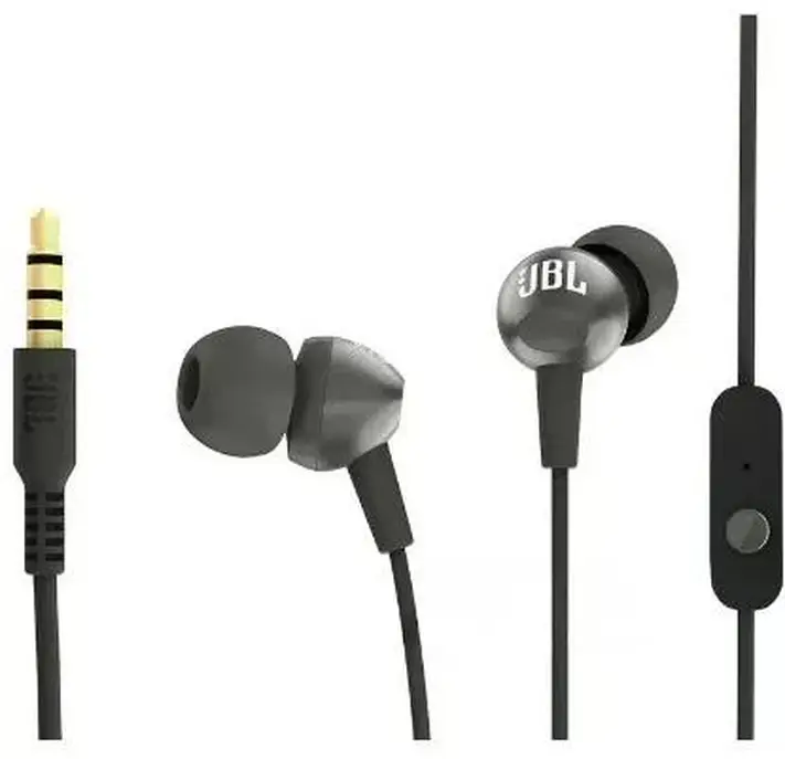 Навушники з мікрофоном JBL C200SI Black
