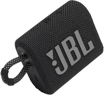 Акустическая система JBL Go 3 Black (JBLGO3BLK)