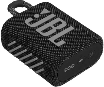 Акустическая система JBL Go 3 Black (JBLGO3BLK)