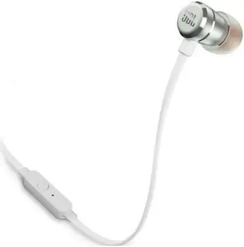 Наушники с микрофоном JBL T290 Silver (JBLT290SIL)