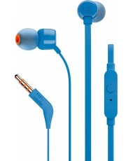 Наушники с микрофоном JBL Tune 110 Blue (JBLT110BLU)