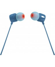 Наушники с микрофоном JBL Tune 110 Blue (JBLT110BLU)