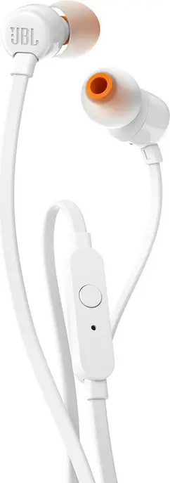 Наушники с микрофоном JBL Tune 110 White (JBLT110WHT)