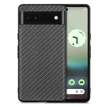 Чехол KOOLRIVER Carbon Style для Google Pixel 6a Black