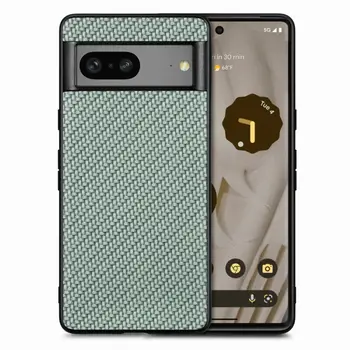 Чохол KOOLRIVER Carbon Style для Google Pixel 7a Green