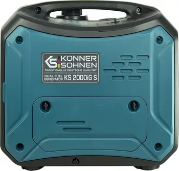Інверторний комбінований генератор (газ-бензин) Konner&Sohnen KS 2000iG S (UA)