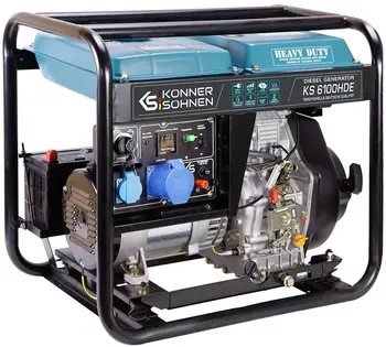 Дизельный генератор Konner&Sohnen KS 6100HDE (UA)