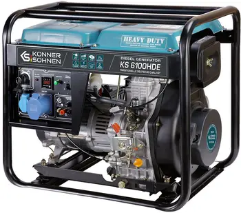 Дизельный генератор Konner&Sohnen KS 6100HDE (UA)