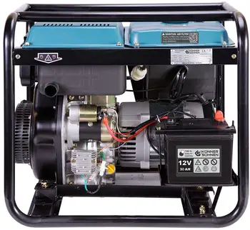 Дизельный генератор Konner&Sohnen KS 6100HDE (UA)