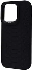 Чохол Kajsa Snake Pattern для iPhone 14 Pro Max Black