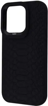 Чохол Kajsa Snake Pattern для iPhone 14 Pro Max Black