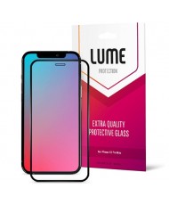 Захисне скло для смартфону LUME Protection 2.5D Silk Narrow Border for iPhone 12/12 Pro Front Black (LU25D61B)