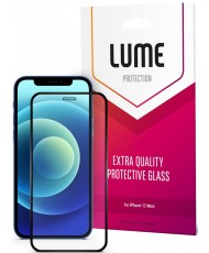 Захисне скло для смартфону LUME Protection 2.5D Silk Narrow Border for iPhone 12 mini Front Black (LU25D54B)