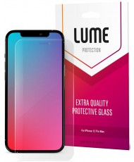 Захисне скло для смартфону LUME Protection 2.5D Ultra thin Fully for iPhone 12 Pro Max Front Clear (LU25D67C)