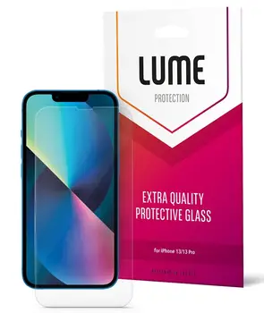 Защитное стекло для смартфона LUME Protection 2.5D Ultra thin Fully for iPhone 13/13 Pro Front Clear (LU25D6121C)