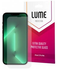 Захисне скло для смартфону LUME Protection 2.5D Ultra thin Fully for iPhone 13 Pro Max Front Clear (LU25D6721C)
