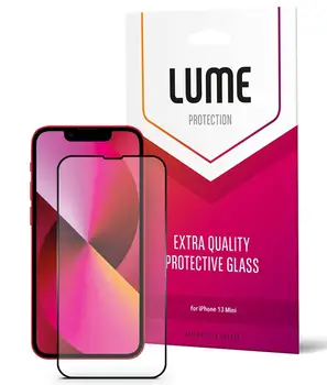 Защитное стекло для смартфона LUME Protection Anti Static Dustproof Glass for iPhone 13 mini Front Black (LU25D5421B)
