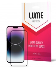 Защитное стекло для смартфона LUME Protection Anti Static Dustproof Glass for iPhone 14 Pro Front Black (LU25D14PLB)