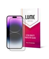 Защитное стекло для смартфона LUME Protection Anti Static Dustproof Glass for iPhone 14 Pro/15 Front Black (LU14PB)