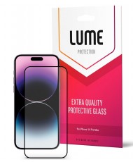 Защитное стекло для смартфона LUME Protection Anti Static Dustproof Glass for iPhone 14 Pro Max/15 Plus Front Black (LU14PMB)