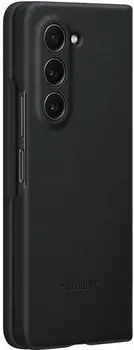 Чехол Leather Case (AAA) для Samsung Galaxy Z Fold5 Black