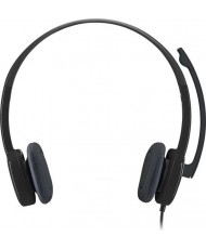 Навушники з мікрофоном Logitech H151 Stereo Black (981-000589) (UA)