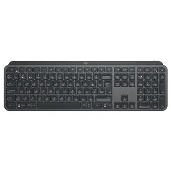 Клавіатура бездротова Logitech MX Keys Advanced for Business Wireless Illuminated UA Graphite (920-010251) (UA)