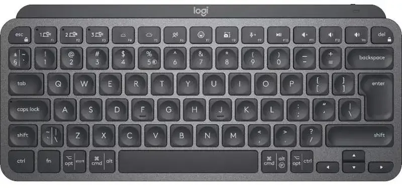 Клавіатура бездротова Logitech MX Keys Mini Wireless Illuminated Graphite (920-010498) (UA)