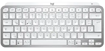Клавіатура бездротова Logitech MX Keys Mini Wireless Illuminated UA Pale Gray (920-010499) (UA)