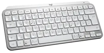 Клавіатура бездротова Logitech MX Keys Mini Wireless Illuminated UA Pale Gray (920-010499) (UA)