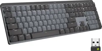Клавіатура бездротова Logitech MX Mechanical Graphite Tactile (920-010757) (UA)