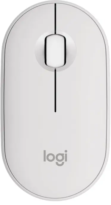 Миша бездротова Logitech Pebble Mouse 2 M350s White (910-007013) (UA)
