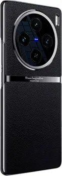 Чохол Luxury Shockproof Hybrid Leather Case для Vivo X100 Pro Black