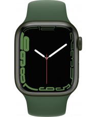 Смарт-годинник Apple Watch Series 7 GPS + Cellular 45mm Green Aluminum Case with Clover Sport Band (MKJ93)