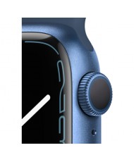 Смарт-годинник Apple Watch Series 7 GPS 41mm Blue Aluminum Case With Blue Sport Band (MKN13)