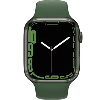 Смарт-годинник Apple Watch Series 7 GPS 45mm Green Aluminum Case With Green Sport Band (MKN73)