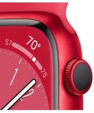 Смарт-годинник Apple Watch Series 8 GPS 45mm PRODUCT RED Aluminum Case w. PRODUCT RED S. Band (MNP43)
