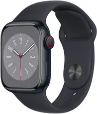 Смарт-годинник Apple Watch Series 8 GPS 45mm Midnight Aluminum Case w. Midnight Sport Band (MNP13)