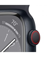 Смарт-годинник Apple Watch Series 8 GPS 41mm Midnight Aluminum Case w. Midnight Sport Band (MNP53)