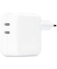 Блок живлення для ноутбука Apple 35W Dual USB-C Port Power Adapter (MNWP3) (EU)